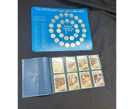 1970 World Cup coin collection by Esso and Esso cards 