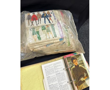 Large selection of vintage sewing patterns 