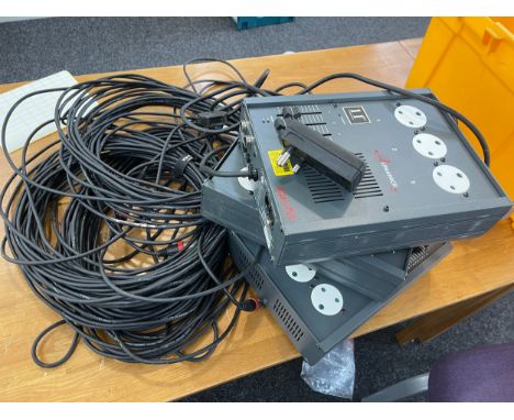 Set of Alphapack 2 zero 88 lighting packs 0060800, untested 