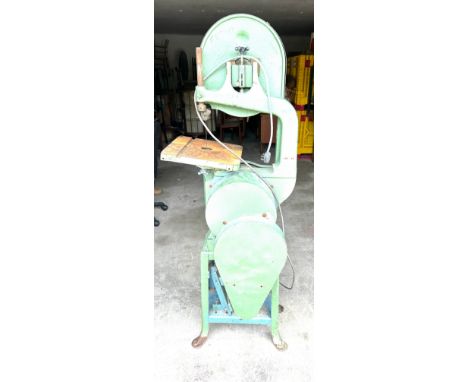 Tayco vintage band saw 67 inches tall 