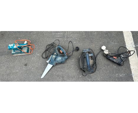 Selection of power tools to include drill, sander etc- untested 