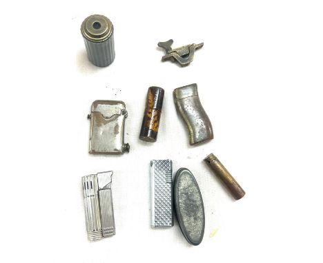 Selection of assorted vintage lighters etc 