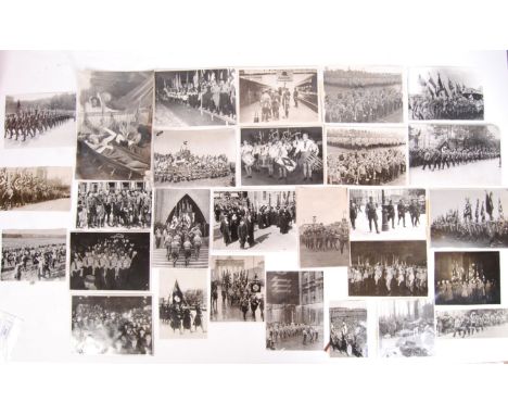 A collection of 28x 1930's official press photos of scene in Nazi Germany / The Third Reich. Photo Scenes include; Nazi funer