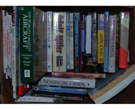 A collection of various military aircraft &amp; aeroplane related books to include; Osprey Aviation, Overlord, Flying Legends