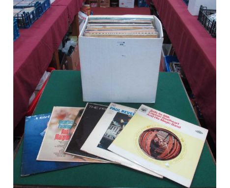 1960's Interest L.P's, over fifty albums by, Captain Beefheart, Paul Revere, Dusty Springfield, Alan Price, Smokey Robinson, 