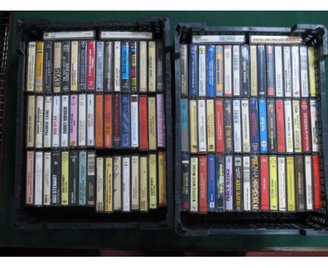 Audio Cassettes, one hundred releases from Elvis Presley, Elton John, Bob Dylan, John Lee Hooker, T Rex, Stevie Wonder, Small