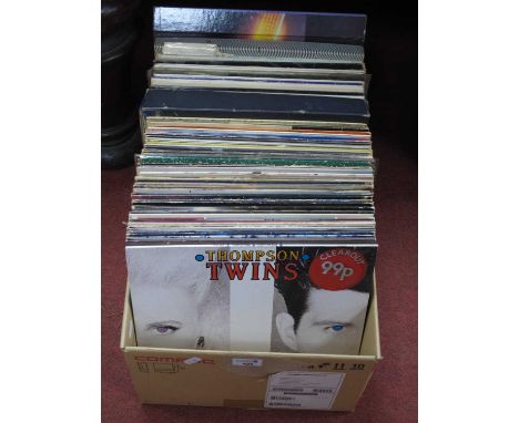 Approximately Eighty L.P's, by artists including Thompson Twins, Tomita, Spandau Ballet, Stevie Wonder, Elton John, Duran Dur