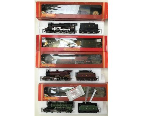 Hornby R 320 LMS class 5 Locomotive, R 376 LMS class 4 P 4-4-0 Compound Locomotive, R 378 LNER class D/49 Cheshire Locomotive