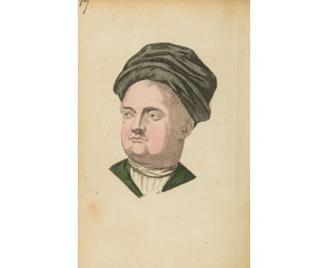NO RESERVE Physiognomy.- Lavater (Johann Caspar) Le Lavater portatif, précis de l'art de connaitre les hommes par les traits 