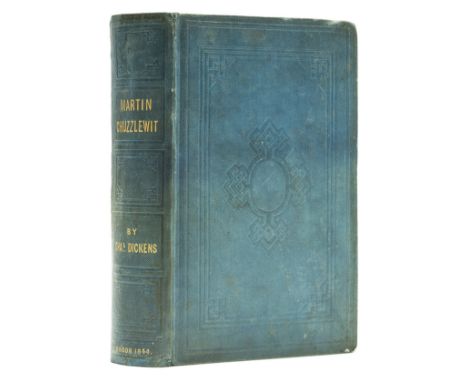 Dickens (Charles) The Life and Adventures of Martin Chuzzlewit, first edition in book form, second issue with the signpost re