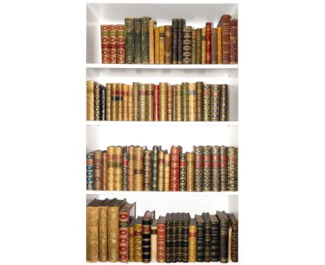 Bindings.- Hume (David) &amp; Tobias Smollett. The History of England, 3 vol., engraved portrait frontispiece and additional 