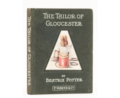 Potter (Beatrix) The Tailor of Gloucester, first trade edition, second printing with date on title and double-page endpaper r