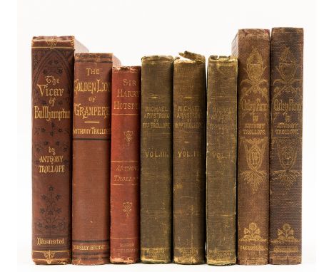 Trollope (Anthony) The Vicar of Bulhampton, frontispiece and 22 wood-engraved plates by H. Woods, vignette illustrations, wit