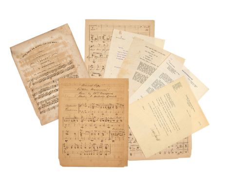 Pleadwell (Frank Lester).- Correspondence and other sundry pieces collected by Pleadwell, including: letters from Lindquist P