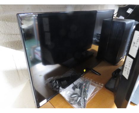 PANASONIC 32 INCH LED TELEVISION WITH REMOTE AND MANUAL.