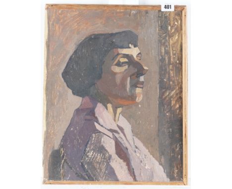 ATTRIBUTED TO PETER EXELL (20TH CENTURY) (4)Portrait of a lady
oil on board
41.5 x 34cm
together with three further portraits