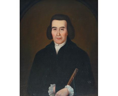 ENGLISH SCHOOL, 19TH CENTURY (2)Portrait of a gentleman, thought to be Alexander Farquharson of Balfour; and a companion port