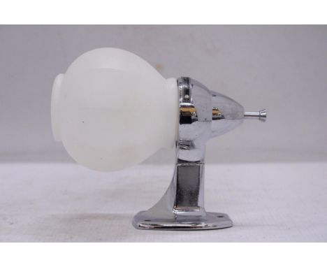A USA ART DECO CHROME WALL LAMP