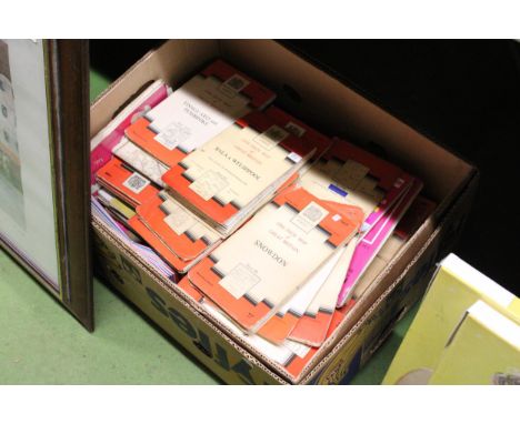 A LARGE QUANTITY OF VINTAGE ORDNANCE SURVEY MAPS