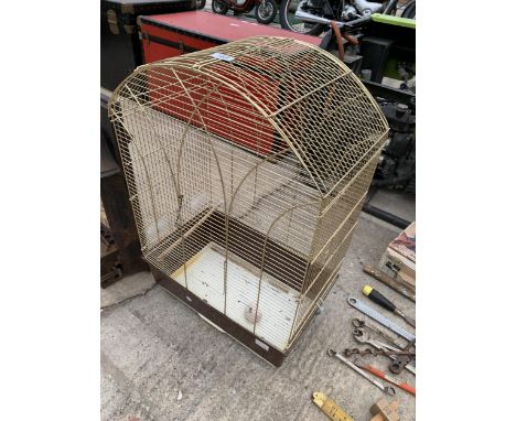 A BUDGIE CAGE