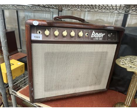 A BOXER 60 WATT COMBO AMPLIFIER AND COVER