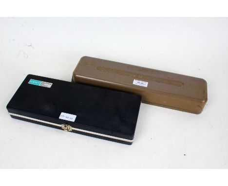 Kent Compensating Polar Planimeter, and a PZO Warszawa PL1 planimeter, both cased (2)