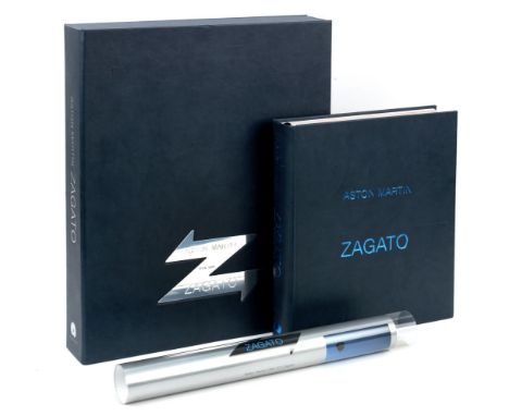 Stephen Archer &amp; Simon Harries: Aston Martin Zagato; a signed leather-bound Special limited edition by Palawan Press,publ