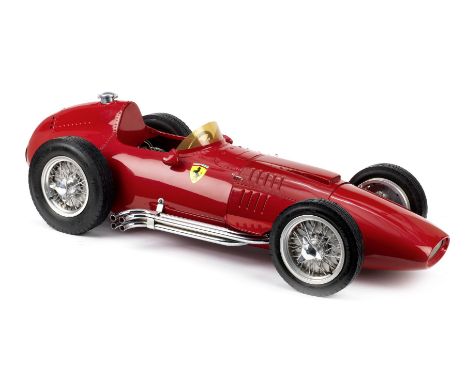 A 1:4 scale working model Ferrari – Lancia 801 F1, by Jeron Quarter Classics, late 1980s,based upon the car raced at Nürburgr