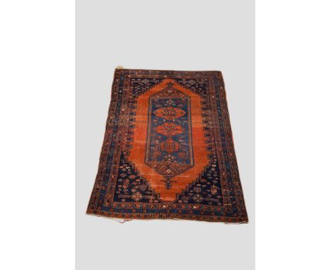 Shirvan 'boteh' carpet, dark blue field, south east Caucasus, late 19th/early 20th century, 11ft. 2in. X 5ft. 3in. 3.40m. X 1