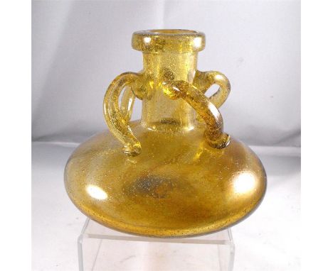 A studio art glass vase of Roman form, etched CK Dresser to the base 12cm high Condition Report&middot;&nbsp;&nbsp;&nbsp;&nbs