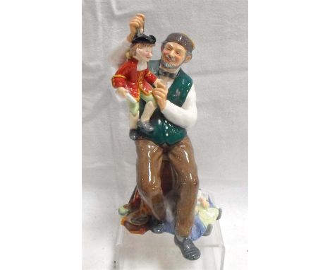A Doulton figure, The Puppet Maker, HN2253 21cm high 