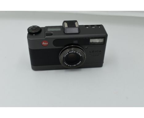 A Leica Minilux Zoom Compact Camera, with Vario-Elmar f/3.5-6.5 35-70mm lens, in original packaging with soft cover and users