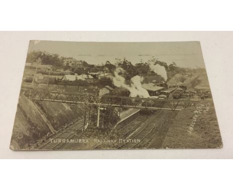 Postcard depicting Turramurra NSW Australia 1915.