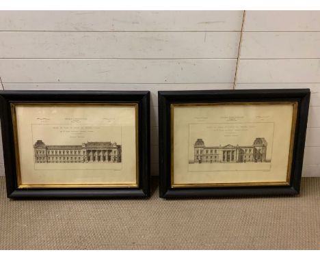 Two Architectural prints