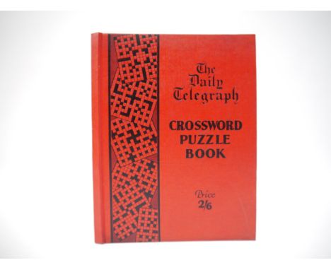 'The Daily Telegraph Crossword Puzzle Book', London, [1930], 66,[2]pp, 50 crosswords (all blank/not filled in), followed by 1