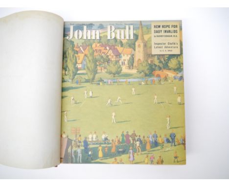 (Sax Rohmer.) A bound volume of the periodical 'John Bull', July 2-December 31 1949, volume 86, Nos 2244-2270, formerly the c