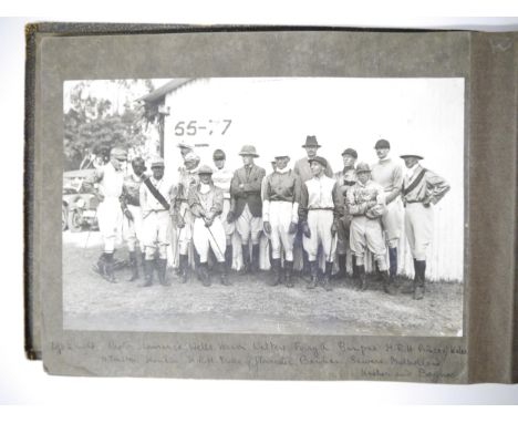 (Edward VIII Prince of Wales Royal Visit Kenya.) A snapshot photograph album containing 60 monochrome photographs of Kenya, 1