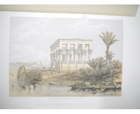 David Roberts: 'The Holy Land, Syria, Idumea, Arabia, Egypt &amp; Nubia', London, Day &amp; Son, 1855-1856, 1st Quarto Editio