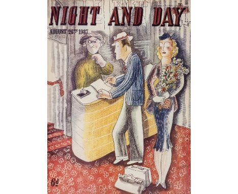 Greene (Graham, editor). Night and Day, 26 issues [all published], July 1 to December 23, 1937,  numerous illustrations and a