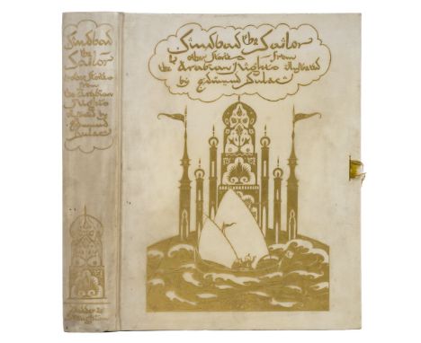Dulac (Edmund, illustrator). Sinbad the Sailor & Other Stories from the Arabian Nights, [1914], 23 tipped-in colour plates, e