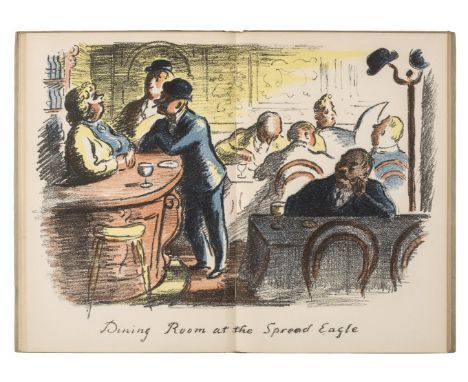 Ardizzone (Edward, illustrator). The Local, 1st edition, Curwen Press for Cassell, 1939, text by Maurice Gorham, 15 colour li