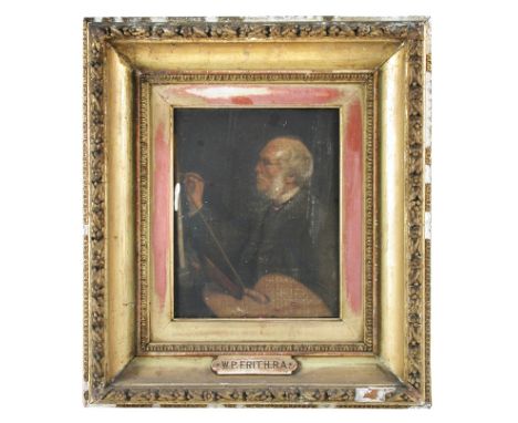 William Alford (British, 19th Century) Portrait of the artist’s father, William Powell Frith, RA, aged 73 oil on canvas 24 x 