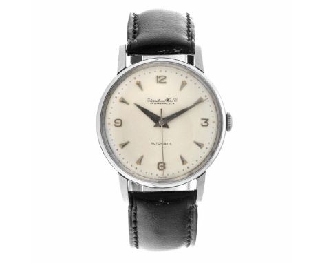 Case: steel - strap: leather - mechanical manual winding - condition: good, movement in working order - diameter: 35 mm - wri