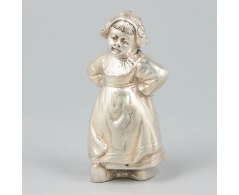 Beautiful detailed caster. The Netherlands, Delft, H. Hinne, early 20th century, hallmarks: sword, maker's mark - light signs