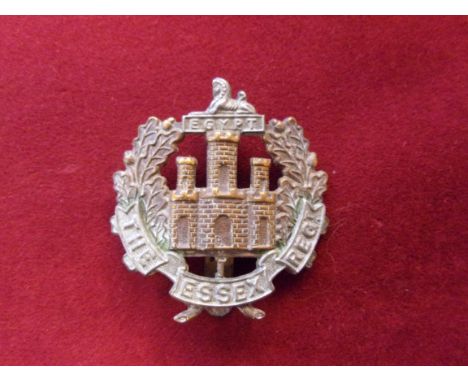 The Essex Regiment Cap Badge (Bi-metal), slider. K&amp;K: 660