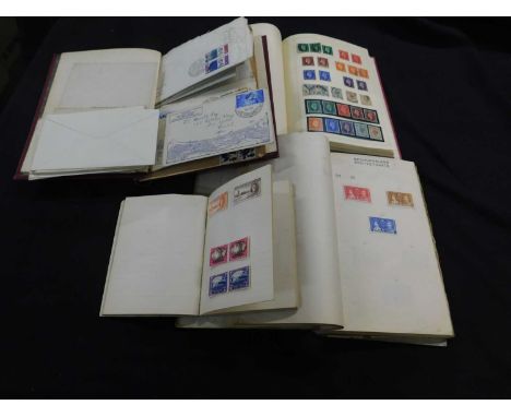 GB: Mint and used collection 1840 to earlier QEII issues in a simplex album plus an album of assorted covers mainly first day