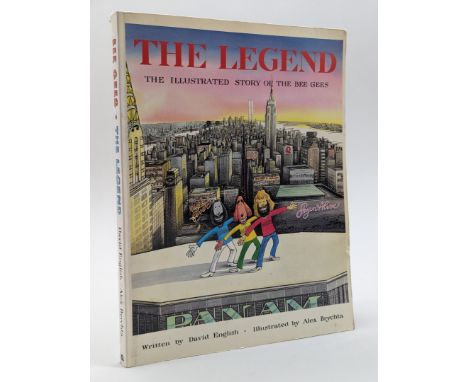 SIGNED BY THE BEE GEES:&nbsp;'The Legend..the Illustrated Story of the Bee Gees..': FIRST EDITION, London, Quartet Books, 198