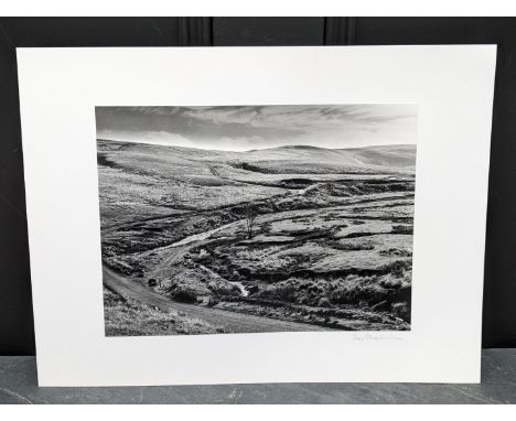 FAY GODWIN (PHOTOGRAPHER 1931-2005):&nbsp;'Ruined Sheep Shelters (Drover's Roads, Wales)': gelatin silver print, 21 x 27.5cm,