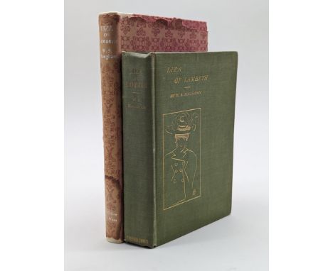 MAUGHAM (Somerset):&nbsp;'Liza of Lambeth...': London, T Fisher Unwin, 1897: FIRST EDITION: publishers green cloth gilt, slig