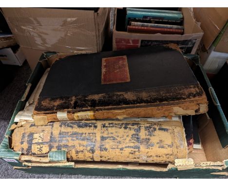 LONDON STREET NOMENCLATURE SURVEY:&nbsp;group of 6 ledgers related, 19th-early 20thc, numerous manuscript maps and printed do